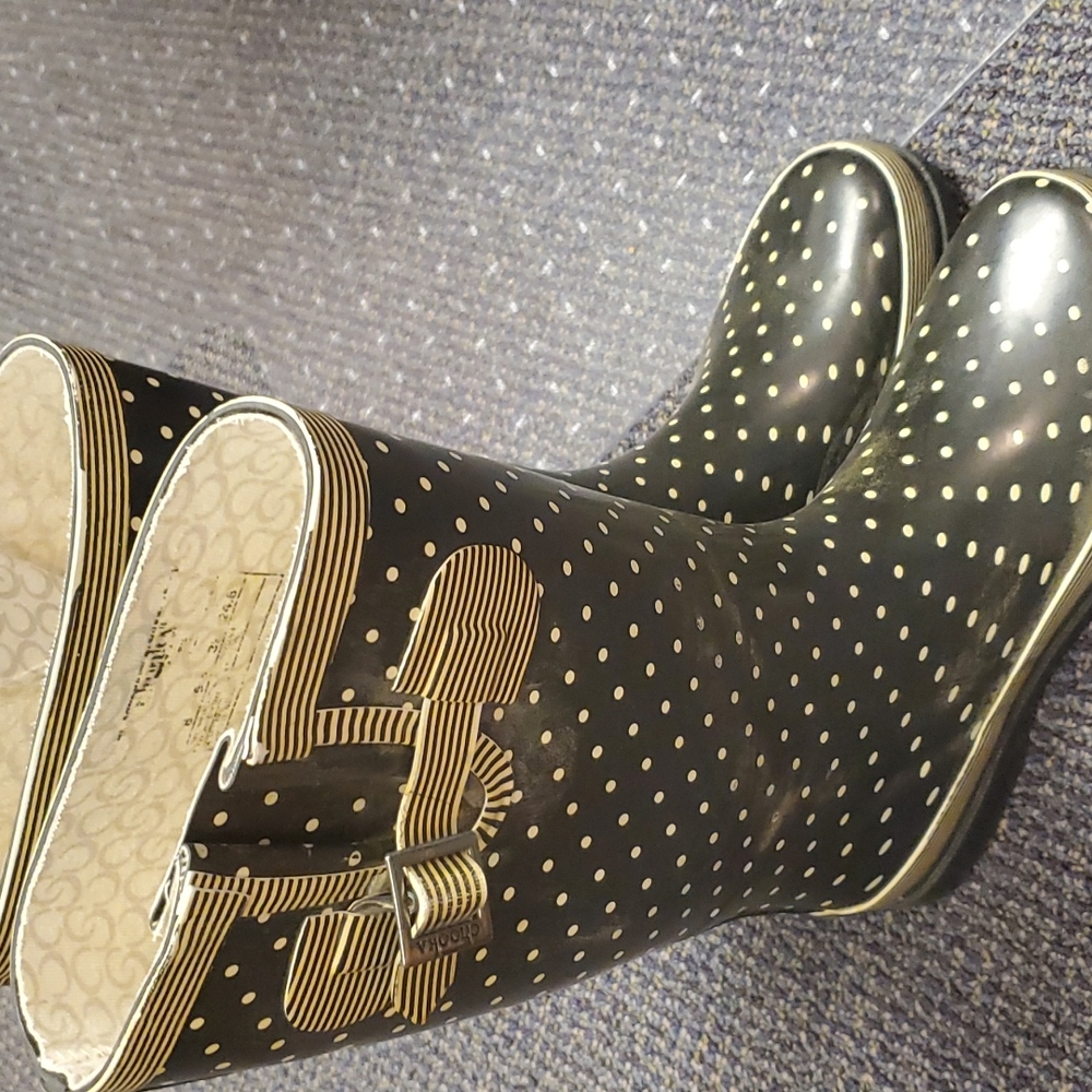 Size 8 rain boots
